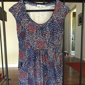 Boden Print Casual Weekend Dress (WH978)